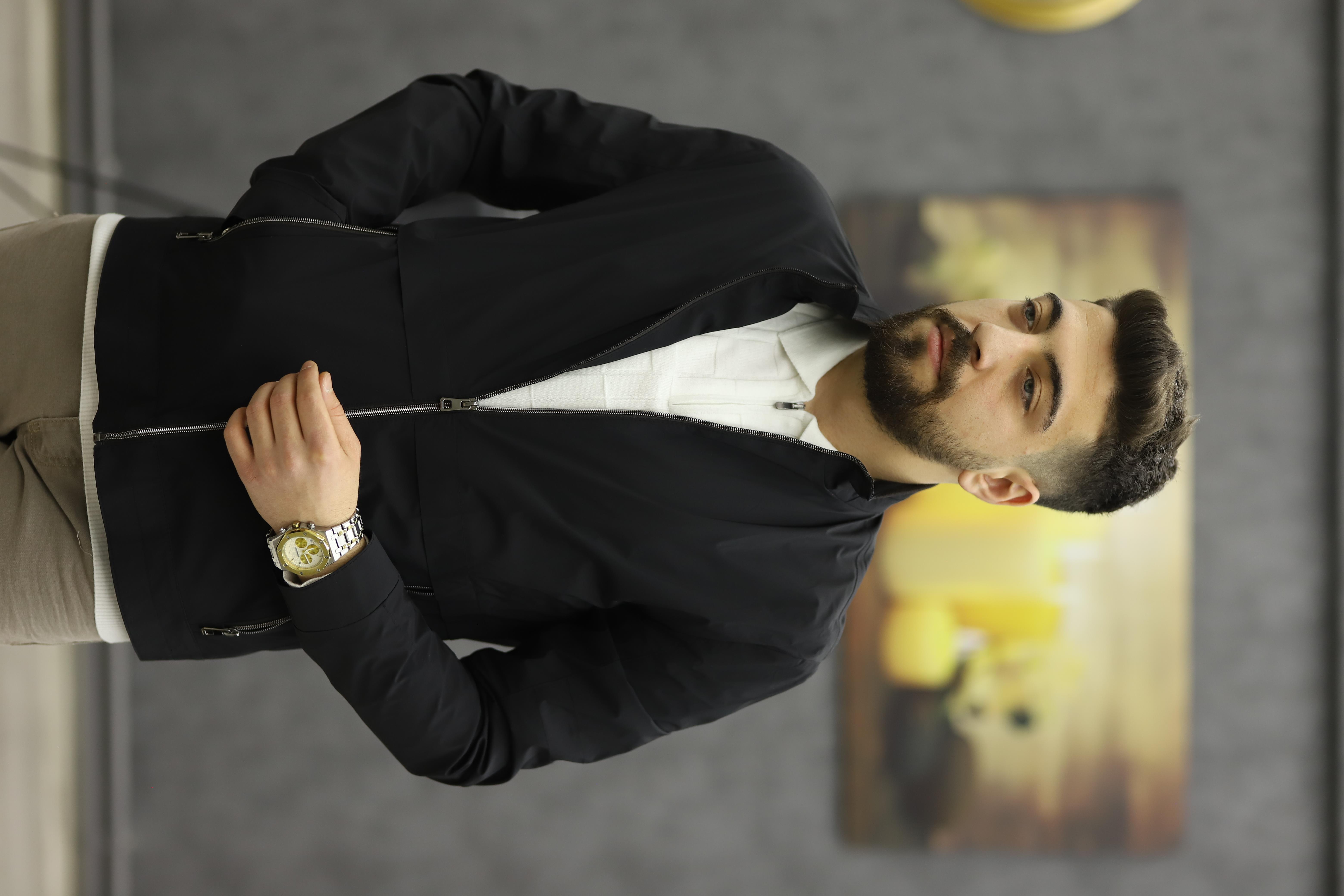 ÜSTÜN RİCOL 2066  MEVSİMLİK MONT(SİYAH)