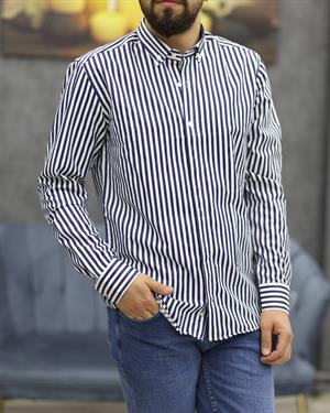 ASSENTE 962 SLİMFİT U.KOL GÖMLEK(LACİVERT)