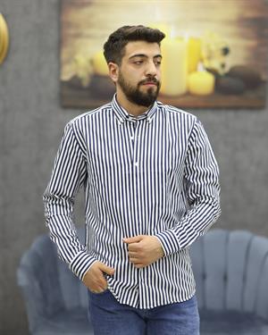 ASSENTE 962 SLİMFİT U.KOL GÖMLEK(LACİVERT)