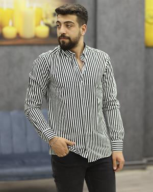 ASSENTE 962 SLİMFİT U.KOL GÖMLEK(SİYAH)