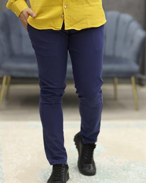 AVASAR 2129 SLİMFİT KETEN PANTOLON(PARLEMENT)