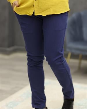 AVASAR 2129 SLİMFİT KETEN PANTOLON(PARLEMENT)