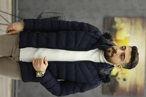 BİGAZZİ 99368 KAPŞONLU ŞİŞME MONT(LACİVERT)