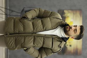 BİGAZZİ 99470 KAPŞONLU ŞİŞME KABAN(VİZON)