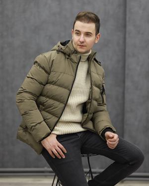 BİGAZZİ 99476 KAPŞONLU ŞİŞME KABAN(VİZON)