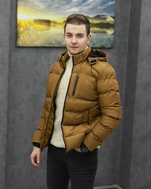 BİGAZZİ 99478 KAPŞONLU ŞİŞME MONT(TABA)