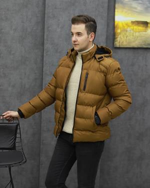 BİGAZZİ 99478 KAPŞONLU ŞİŞME MONT(TABA)