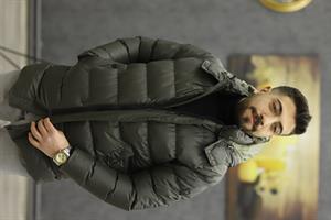 COSTUMEN 7511 KAPŞONLU ŞİŞME KABAN(YEŞİL)