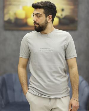 CWL 7017 BİSİKLET YAKA TİŞÖRT(GRİ)