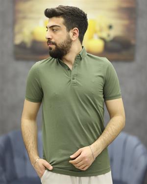 CWL 8016 POLO YAKA TİŞÖRT(HAKİ)