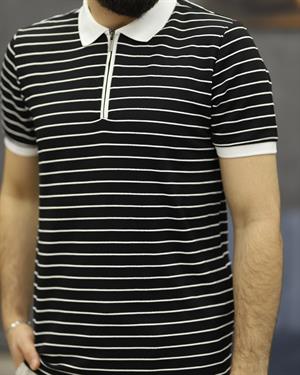 CWL 8029 POLO YAKA TİŞÖRT(SİYAH)