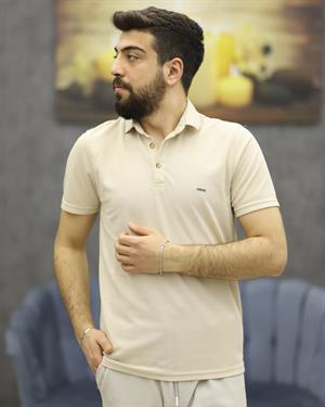 CWL 8031 POLO YAKA TİŞÖRT(BEJ)