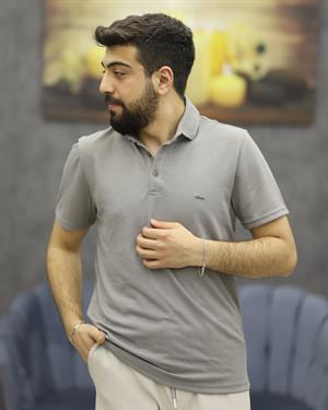 CWL 8031 POLO YAKA TİŞÖRT(GRİ)