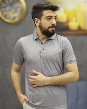 CWL 9079 POLO YAKA TİŞÖRT(K.GRİ)