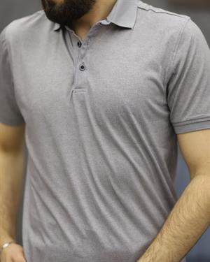 CWL 9079 POLO YAKA TİŞÖRT(K.GRİ)
