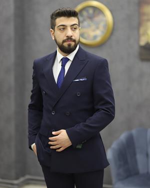 DORMEN 1730 SLİMFİT KRUVAZE TAKIM ELBİSE(LACİVERT)