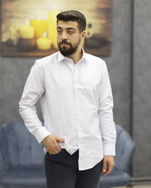 GUARES 843-18 SLİMFİT EMPİRME U.KOL GÖMLEK(BEYAZ)