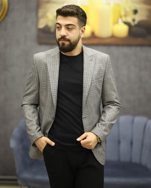 GUERRO 3261 SLİMFİT TORBA CEP TEK CEKET(GRİ)