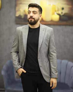 GUERRO 3261 SLİMFİT TORBA CEP TEK CEKET(GRİ)