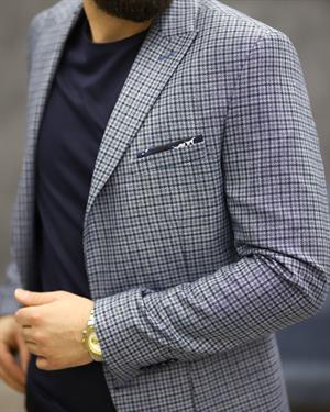 GUERRO 3261 SLİMFİT TORBA CEP TEK CEKET(MAVİ)