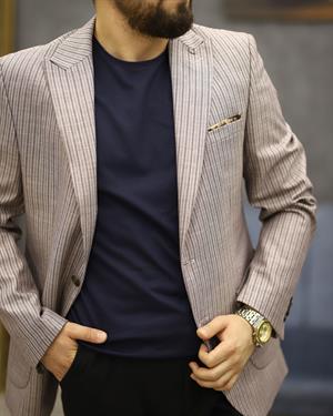 GUERRO 3262 SLİMFİT TORBA CEP TEK CEKET(VİZON)