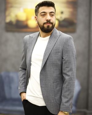 GUERRO 3268 SLİMFİT TORBA CEP TEK CEKET(GRİ)