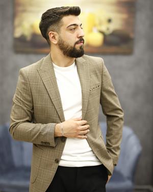 GUERRO 3268 SLİMFİT TORBA CEP TEK CEKET(BEJ)