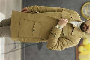 LOOK MAN 6131 TRENÇKOT(CAMEL)