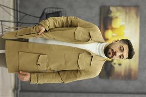 LOOK MAN 6131 TRENÇKOT(CAMEL)