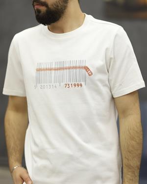 POOLL PARK 243408 BİSİKLET YAKA TİŞÖRT(BEYAZ)