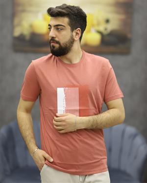 POOLL PARK 243428 BİSİKLET YAKA TİŞÖRT(GÜL KURUSU)