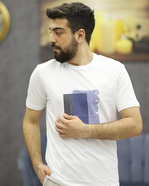 POOLL PARK 243428 BİSİKLET YAKA TİŞÖRT(BEYAZ)