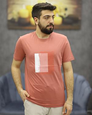 POOLL PARK 243428 BİSİKLET YAKA TİŞÖRT(GÜL KURUSU)
