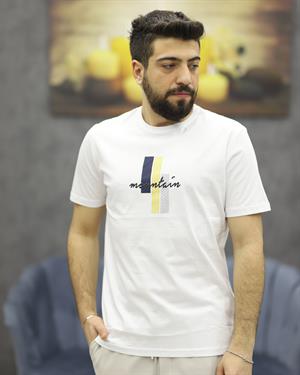 POOLL PARK 243431 BİSİKLET YAKA TİŞÖRT(BEYAZ)