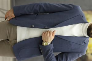 RAVMEN 197 TORBA CEPLİ KAŞE CEKET(MAVİ)