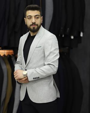 SAVARA 60403 SLİMFİT TEK CEKET(A.YEŞİL)