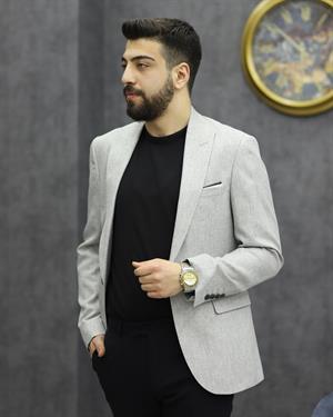 SAVARA 60403 SLİMFİT TEK CEKET(A.YEŞİL)