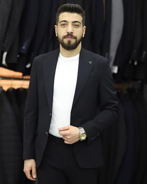 SUIT SARTORIA 2578 SLİMFİT SPOR TAKIM ELBİSE(SİYAH)