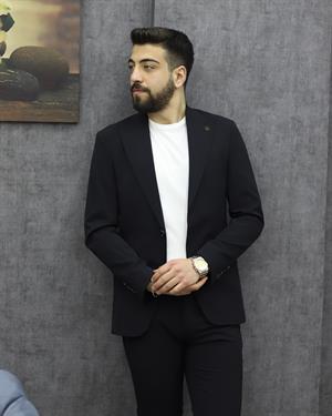 SUIT SARTORIA 2578 SLİMFİT SPOR TAKIM ELBİSE(SİYAH)