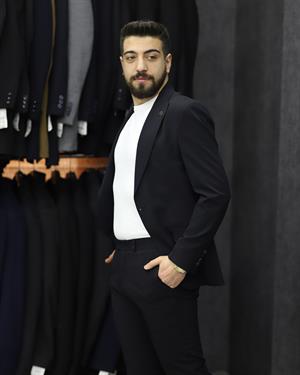 SUIT SARTORIA 2578 SLİMFİT SPOR TAKIM ELBİSE(SİYAH)