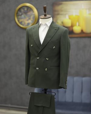 SUIT SARTORIA 2592 SLİMFİT KRUVAZE TAKIM ELBİSE(YEŞİL)