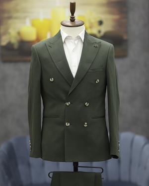 SUIT SARTORIA 2592 SLİMFİT KRUVAZE TAKIM ELBİSE(YEŞİL)