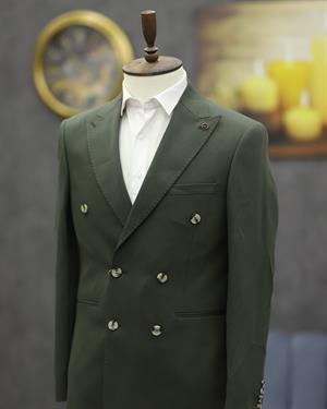 SUIT SARTORIA 2592 SLİMFİT KRUVAZE TAKIM ELBİSE(YEŞİL)