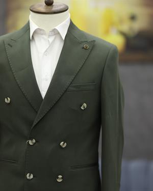 SUIT SARTORIA 2592 SLİMFİT KRUVAZE TAKIM ELBİSE(YEŞİL)