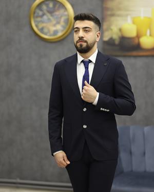 SUIT SARTORIA 2641 SLİMFİT TORBA CEPLİ TAKIM ELBİSE(LACİVERT)