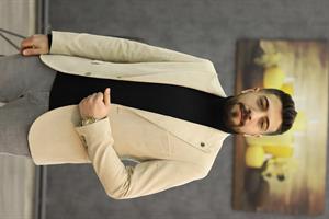 SUIT SARTORIA 4401 KADİFE CEKET(KREM)