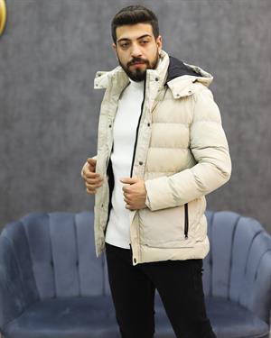 SUIT SARTORIA 8092 KAPŞONLU ŞİŞME KABAN(KREM)