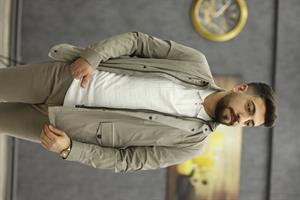 ÜSTÜN RİCOL 2064 MEVSİMLİK MONT(A.BEJ)