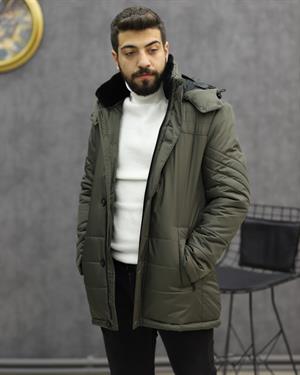 ÜSTÜN RİCOL 7020 KAPŞONLU ŞİŞME KABAN(YEŞİL)