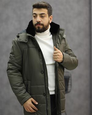 ÜSTÜN RİCOL 7020 KAPŞONLU ŞİŞME KABAN(YEŞİL)